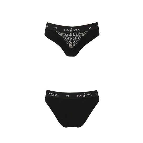 Трусики з широкою гумкою і мереживом Passion PS001 PANTIES
