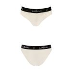 Трусики з широкою гумкою і мереживом Passion PS001 PANTIES ecru