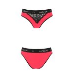 Трусики с широкой резинкой и кружевом Passion PS001 PANTIES red