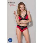 Трусики з широкою резинкою і мереживом Passion PS001 PANTIES red