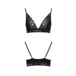 Еластичний топ з мереживом Passion PS001 TOP