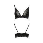 Еластичний топ з мереживом Passion PS001 TOP