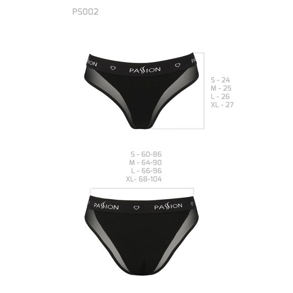 Трусики с прозрачной вставкой Passion PS002 PANTIES