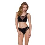 Трусики с прозрачной вставкой Passion PS002 PANTIES