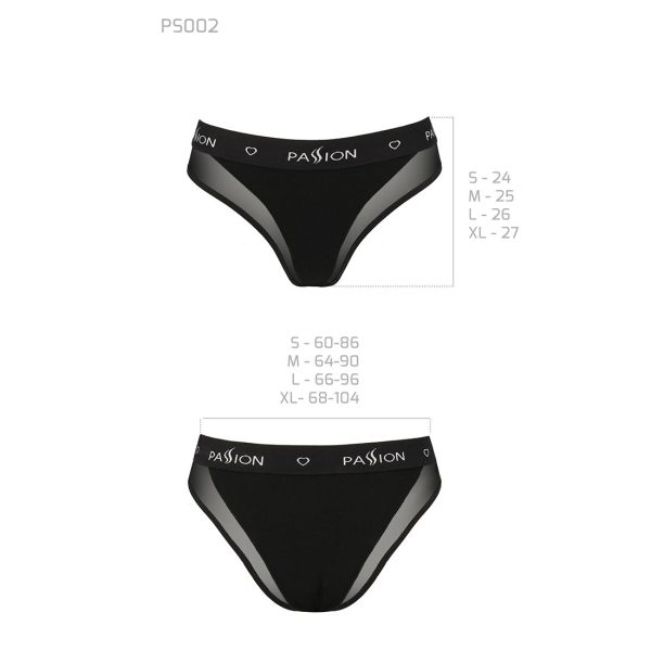 Трусики с прозрачной вставкой Passion PS002 PANTIES