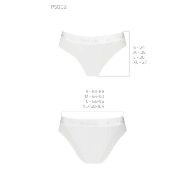 Трусики с прозрачной вставкой Passion PS002 PANTIES