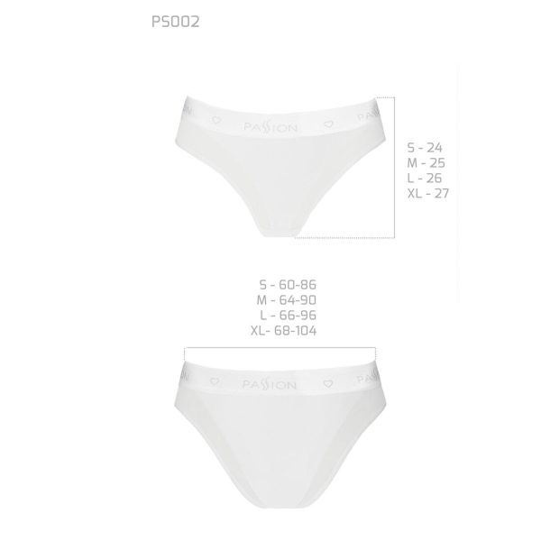 Трусики с прозрачной вставкой Passion PS002 PANTIES