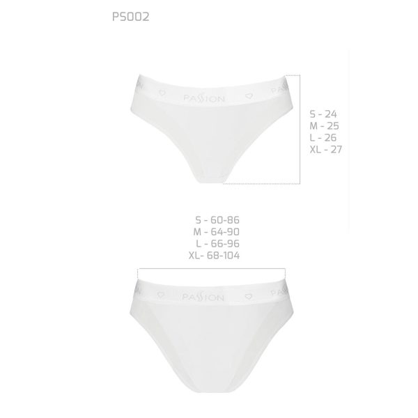 Трусики с прозрачной вставкой Passion PS002 PANTIES