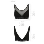 Топ з прозорою вставкою Passion PS002 TOP