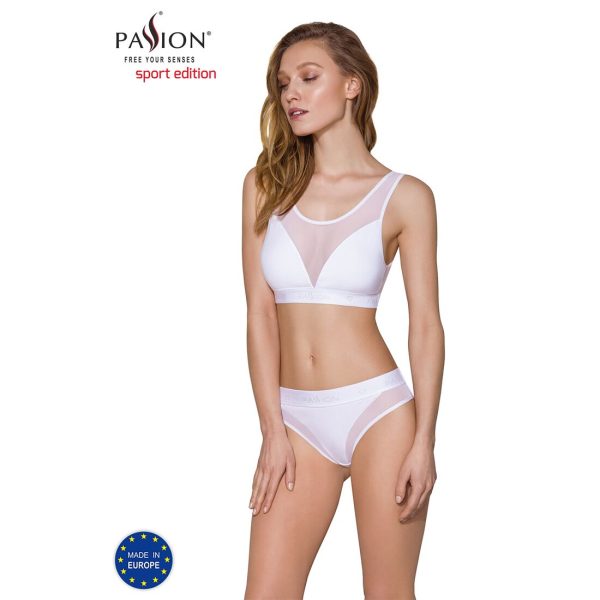 Топ з прозорою вставкою Passion PS002 TOP