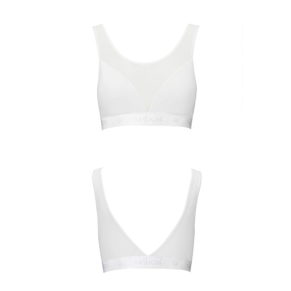 Топ з прозорою вставкою Passion PS002 TOP