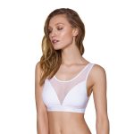Топ з прозорою вставкою Passion PS002 TOP
