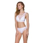Топ з прозорою вставкою Passion PS002 TOP