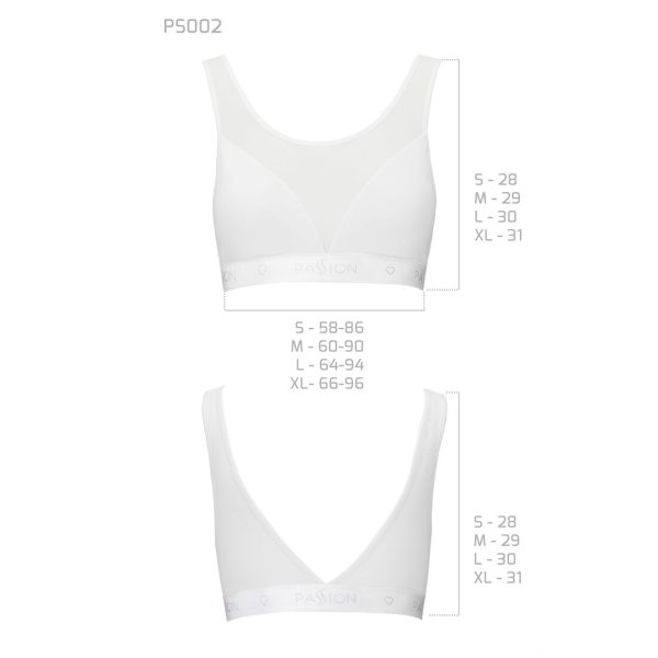 Топ з прозорою вставкою Passion PS002 TOP