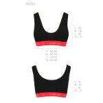 Спортивний топ на широких бретелях Passion PS003 TOP