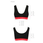 Спортивний топ на широких бретелях Passion PS003 TOP
