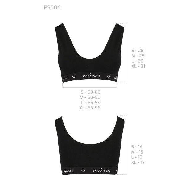 Спортивный топ с широкой резинкой Passion PS004 TOP
