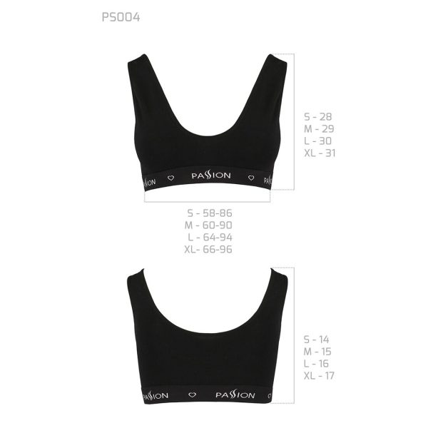 Спортивний топ з широкою гумкою Passion PS004 TOP