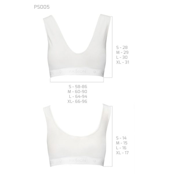Спортивний топ з еластичної бавовни Passion PS005 TOP
