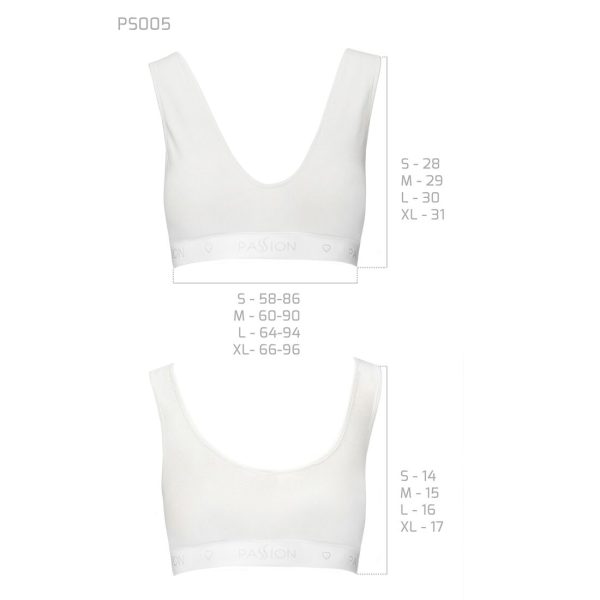 Спортивний топ з еластичної бавовни Passion PS005 TOP