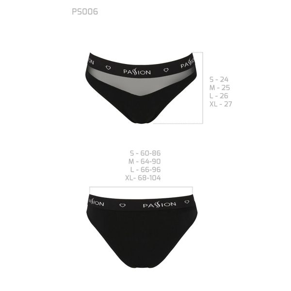 Трусики з прозорою вставкою Passion PS006 PANTIES