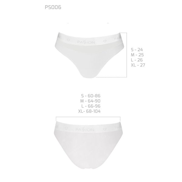 Трусики з прозорою вставкою Passion PS006 PANTIES