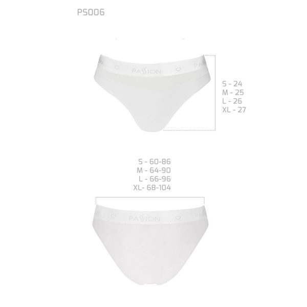 Трусики з прозорою вставкою Passion PS006 PANTIES