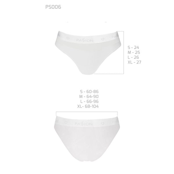 Трусики з прозорою вставкою Passion PS006 PANTIES