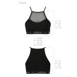 Спортивний топ з прозорою вставкою Passion PS006 TOP