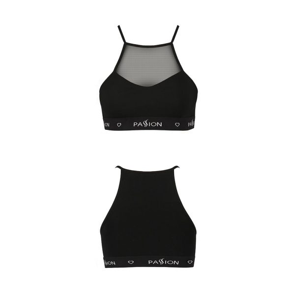 Спортивний топ з прозорою вставкою Passion PS006 TOP