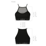 Спортивний топ з прозорою вставкою Passion PS006 TOP