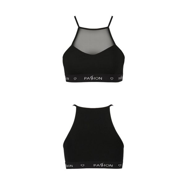 Спортивний топ з прозорою вставкою Passion PS006 TOP