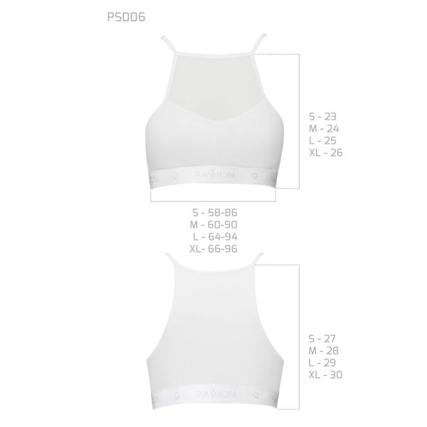 Спортивний топ з прозорою вставкою Passion PS006 TOP