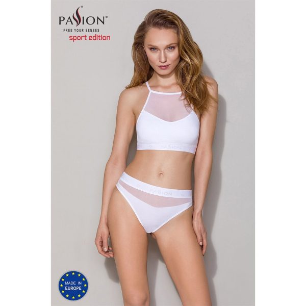 Спортивний топ з прозорою вставкою Passion PS006 TOP
