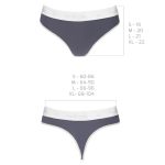 Спортивные трусики-стринги Passion PS007 PANTIES dark