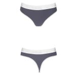 Спортивные трусики-стринги Passion PS007 PANTIES dark