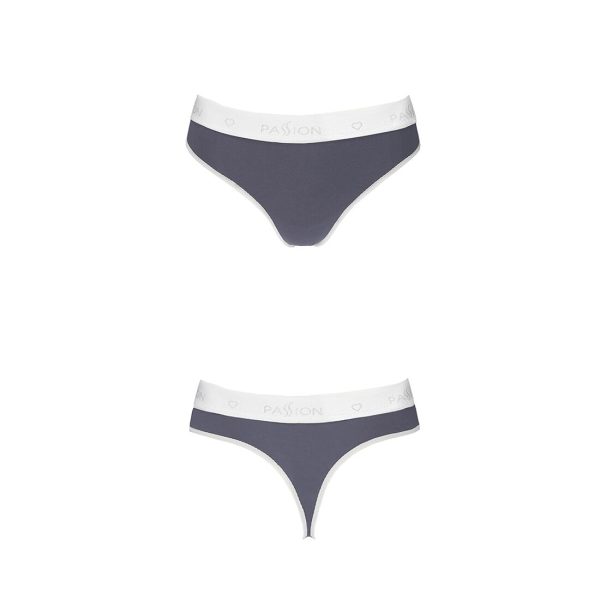 Спортивные трусики-стринги Passion PS007 PANTIES dark