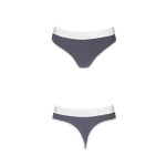 Спортивные трусики-стринги Passion PS007 PANTIES dark