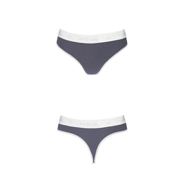 Спортивные трусики-стринги Passion PS007 PANTIES dark