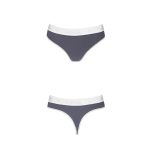 Спортивные трусики-стринги Passion PS007 PANTIES dark