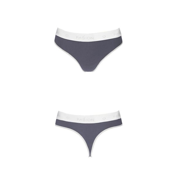 Спортивные трусики-стринги Passion PS007 PANTIES dark