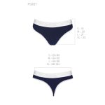 Спортивные трусики-стринги Passion PS007 PANTIES navy