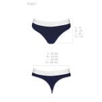 Спортивные трусики-стринги Passion PS007 PANTIES navy