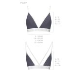 Спортивний топ з подвійними бретелями Passion PS007 TOP dark