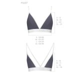 Спортивний топ з подвійними бретелями Passion PS007 TOP dark
