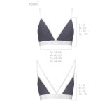 Спортивний топ з подвійними бретелями Passion PS007 TOP dark