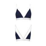 Спортивний топ з подвійними бретелями Passion PS007 TOP navy