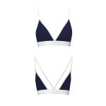 Спортивний топ з подвійними бретелями Passion PS007 TOP navy