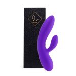 Гнучкий вібратор кролик з двома моторами FeelzToys Lea Rabbit Vibrator Medium