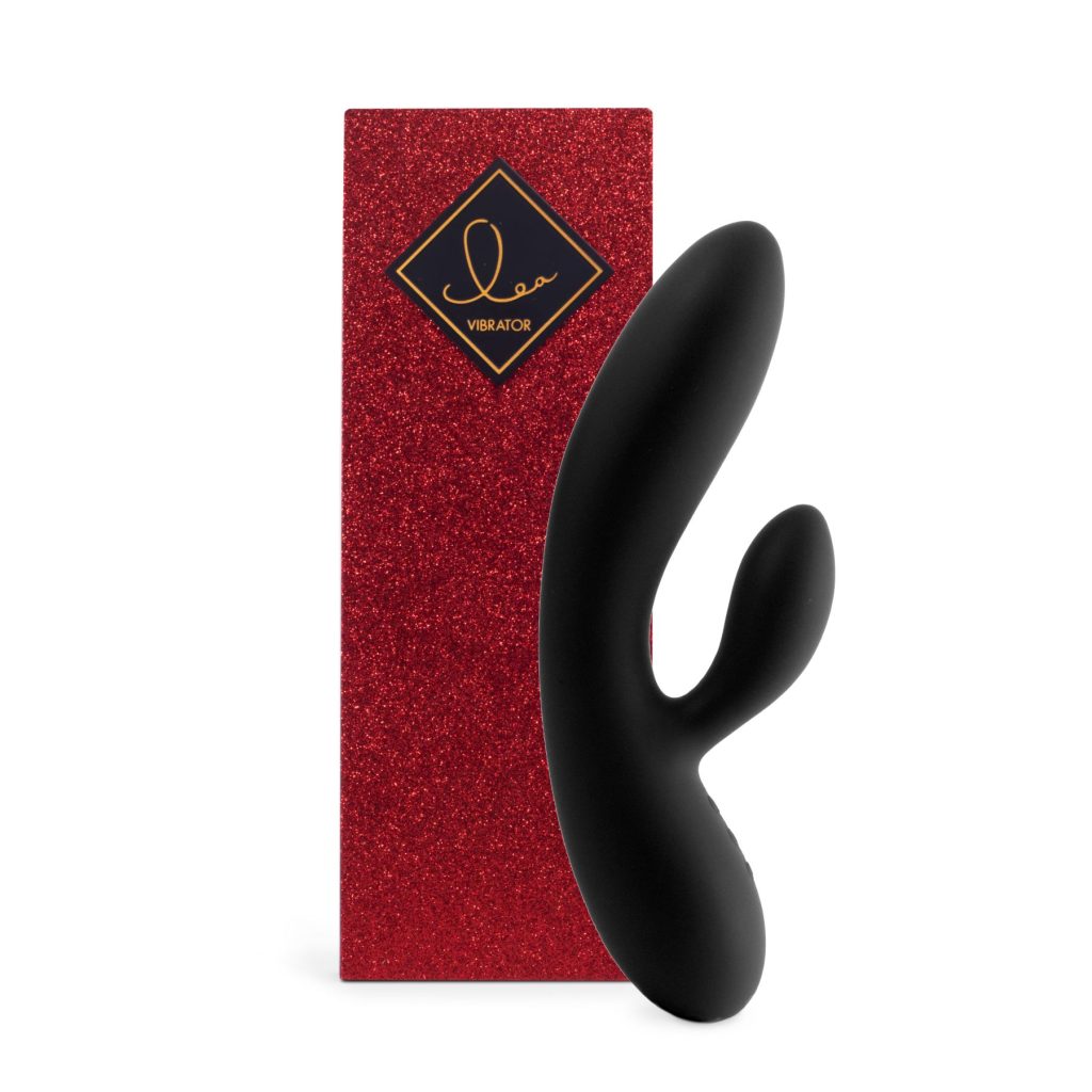 Гнучкий вібратор кролик з двома моторами FeelzToys Lea Rabbit Vibrator